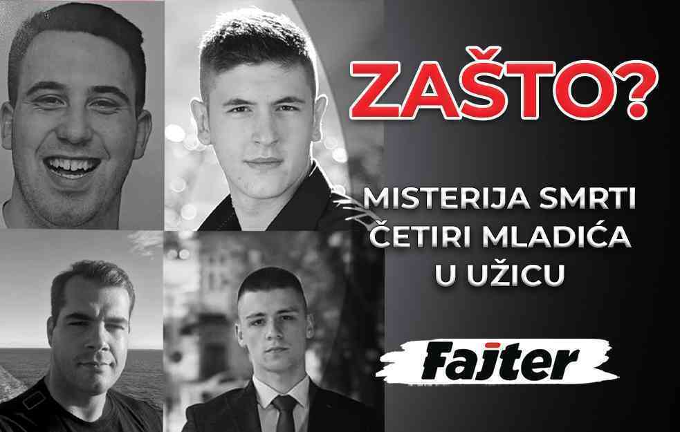 ZAŠTO? MISTERIJA SMRTI ČETIRI MLADIĆA U UŽICU (VIDEO)